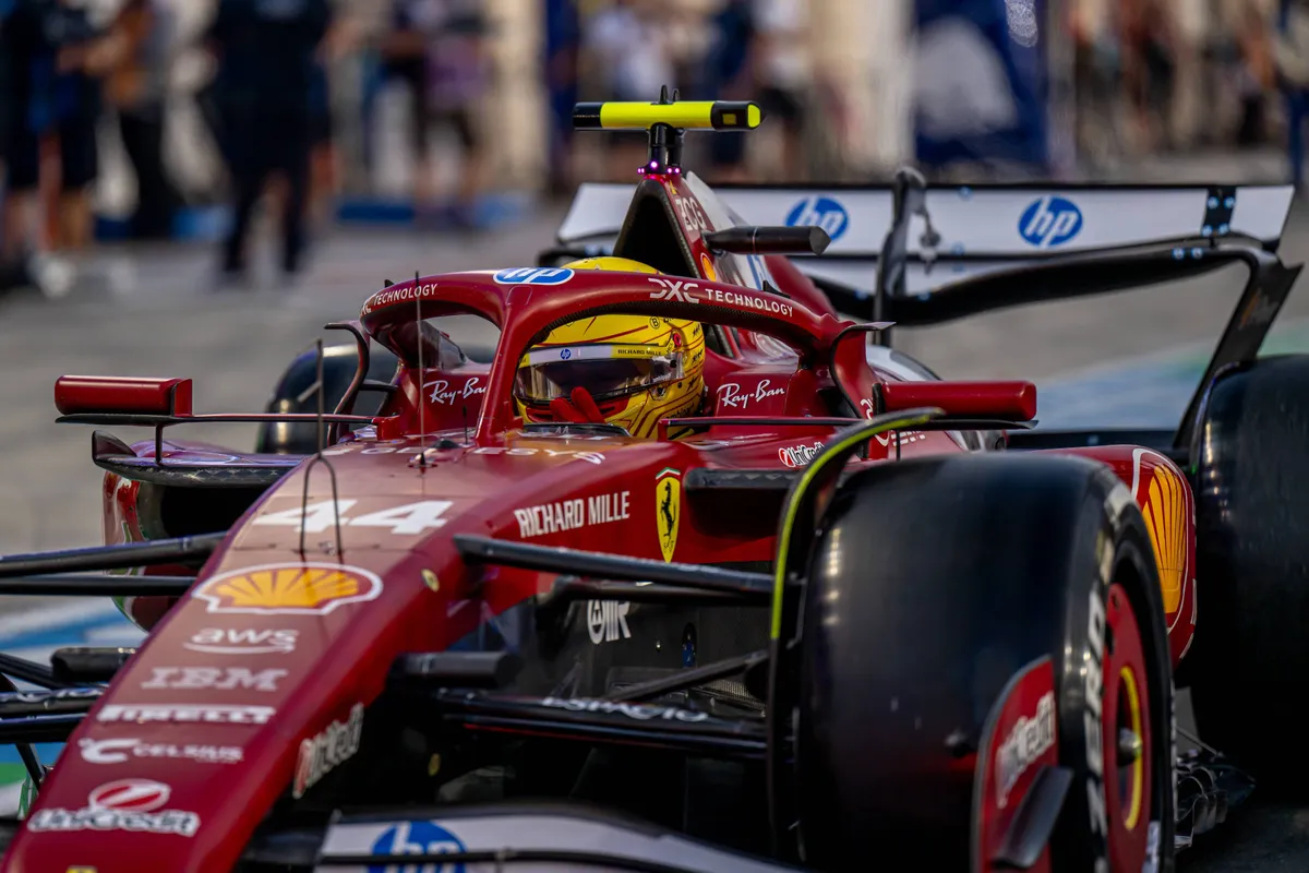 Lewis Hamilton Ferrari