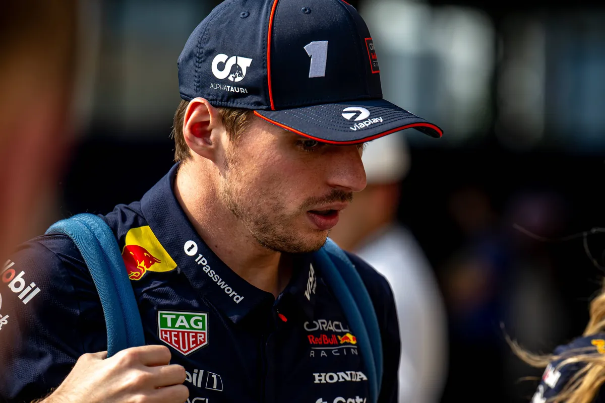 Red Bull Racing-coureur Max Verstappen in 2025