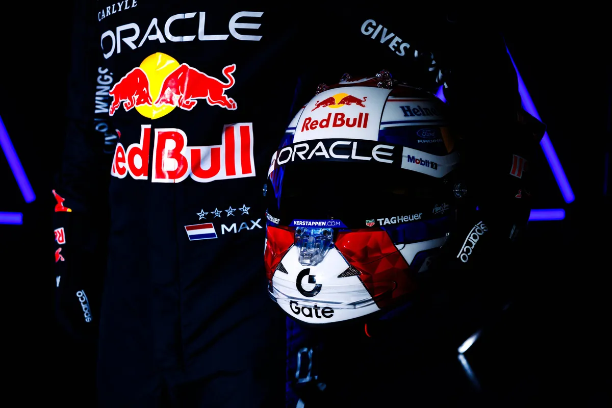 De 2026-helm van Max Verstappen
