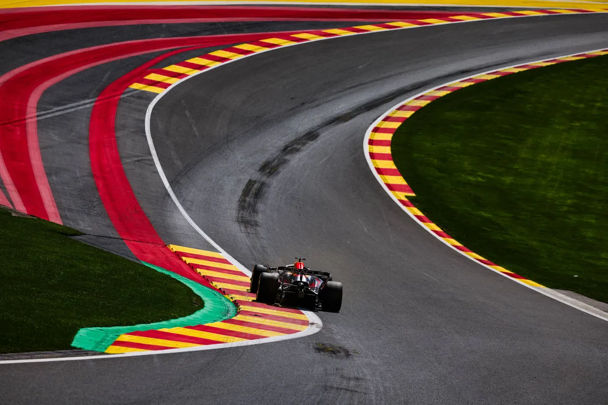 Max Verstappen Eau Rouge Raddillon