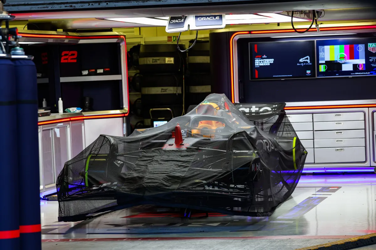 Red Bull garage