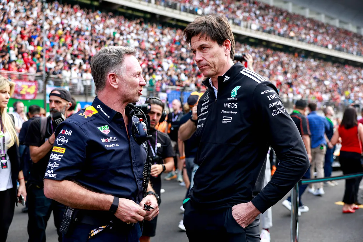 Toto Wolff Christian Horner