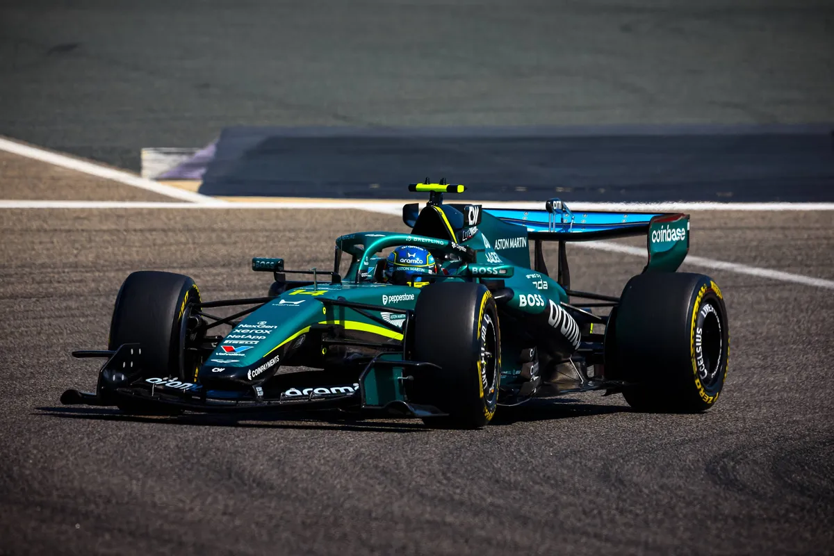 Aston Martin Formule 1 Bahrein Test