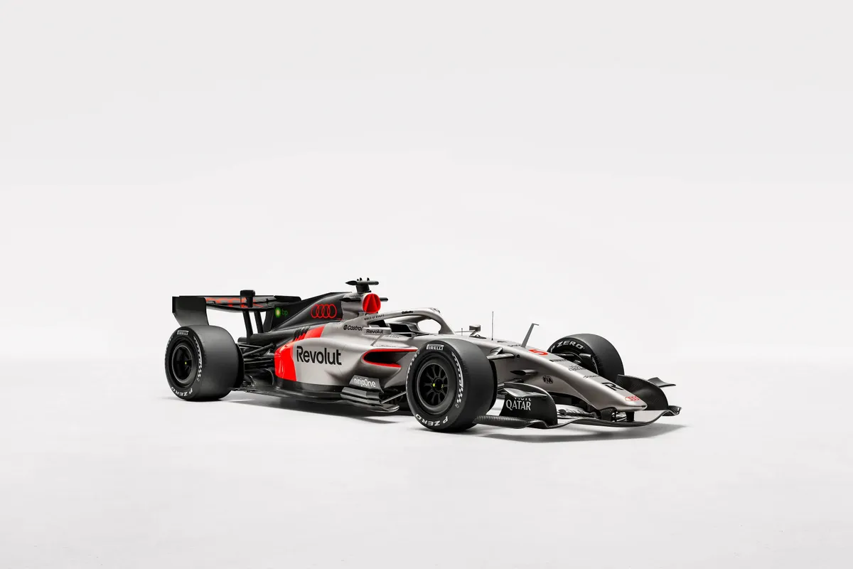 De Audi R26 voor het 2026 F1-seizoen