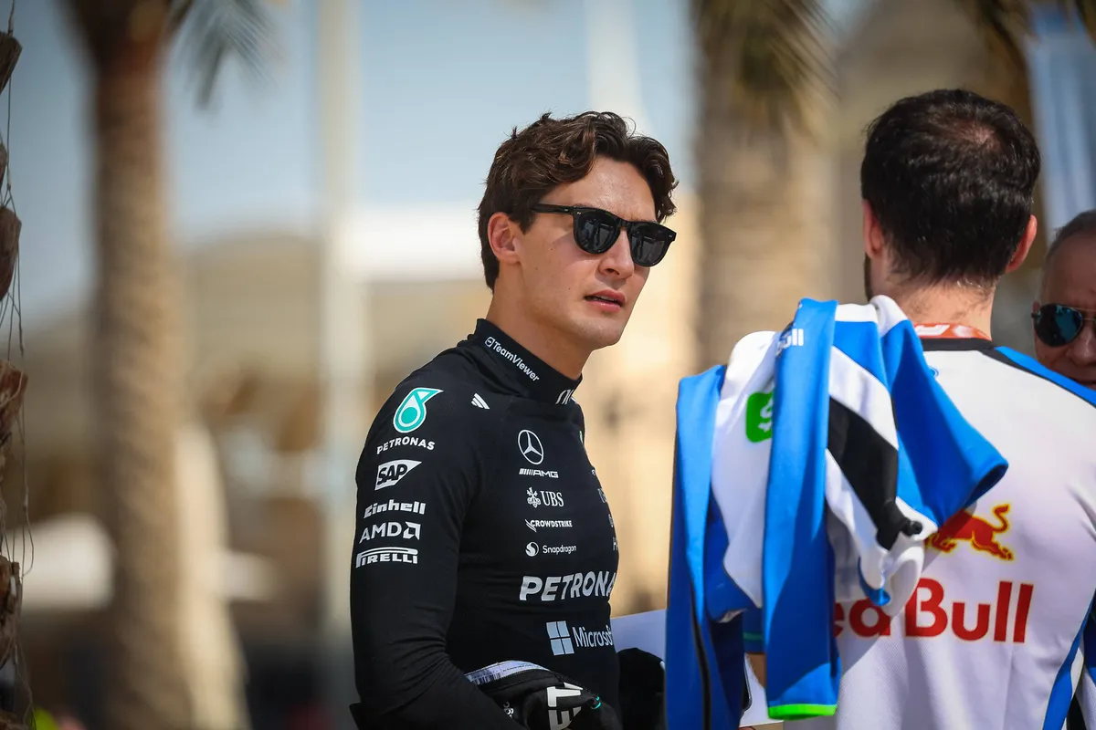 George Russell Mercedes Bahrein