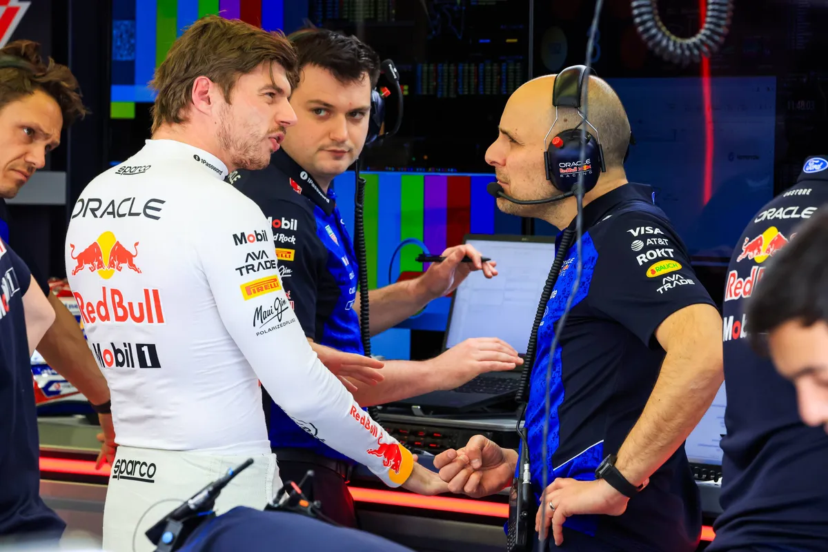 Gianpiero Lambiase Max Verstappen