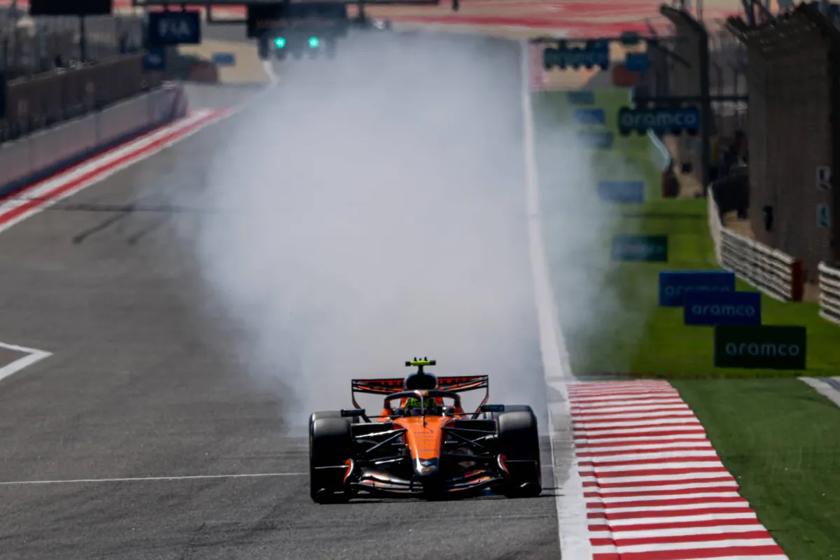 Lando Norris McLaren Bahrein