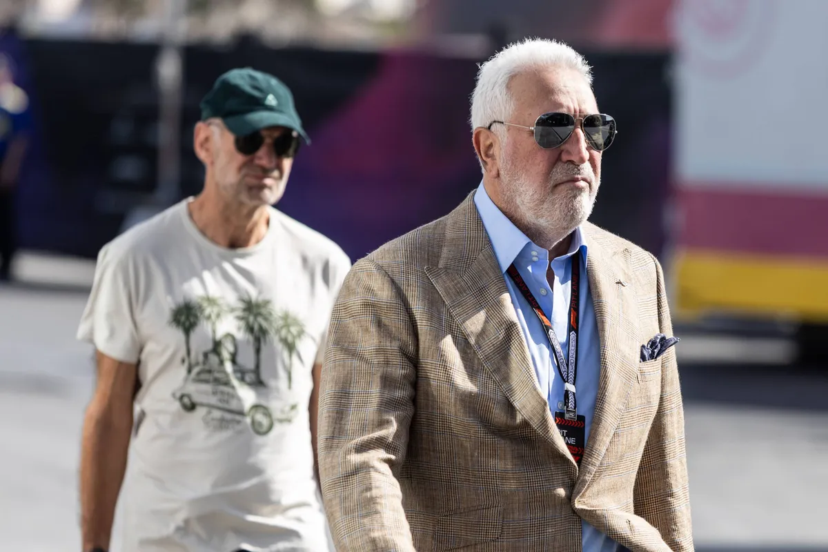 Lawrence Stroll Adrian Newey