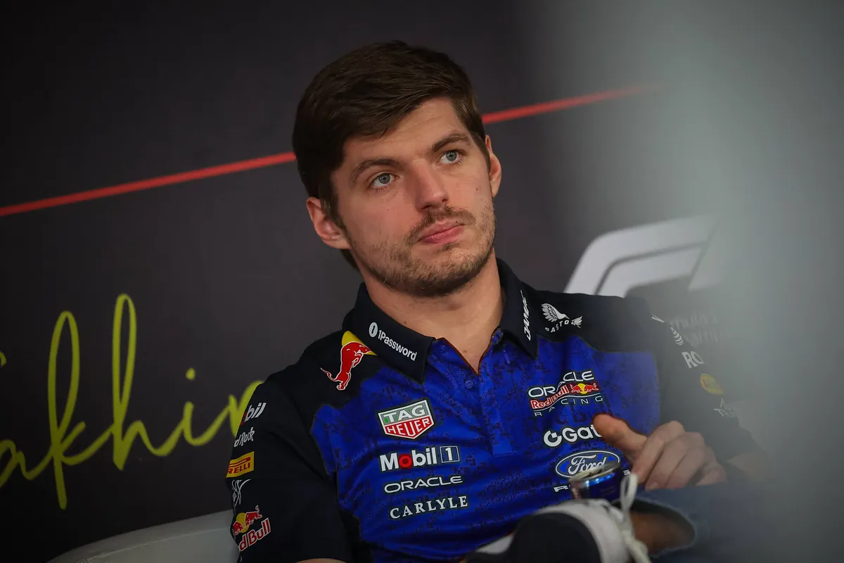 Max Verstappen F1 Bahrein test