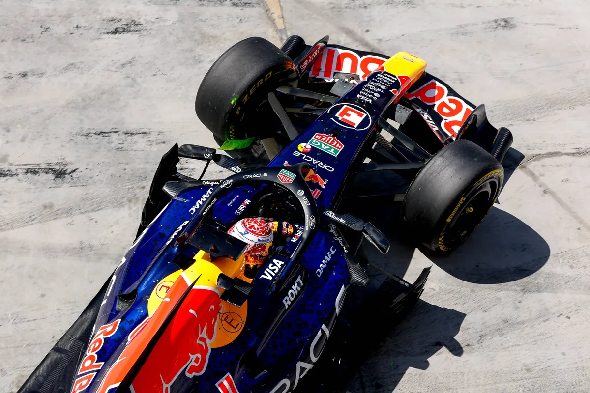Max Verstappen Bahrain test