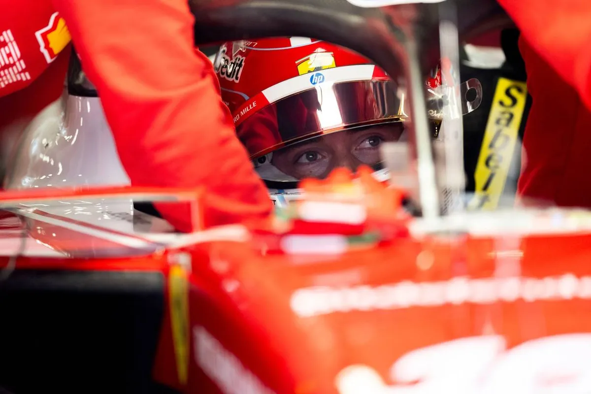 Charles Leclerc F1 Ferrari