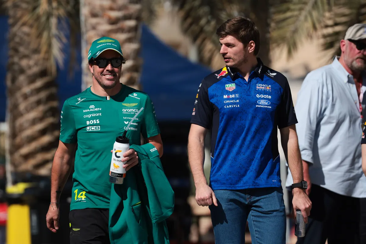 Fernando Alonso Max Verstappen