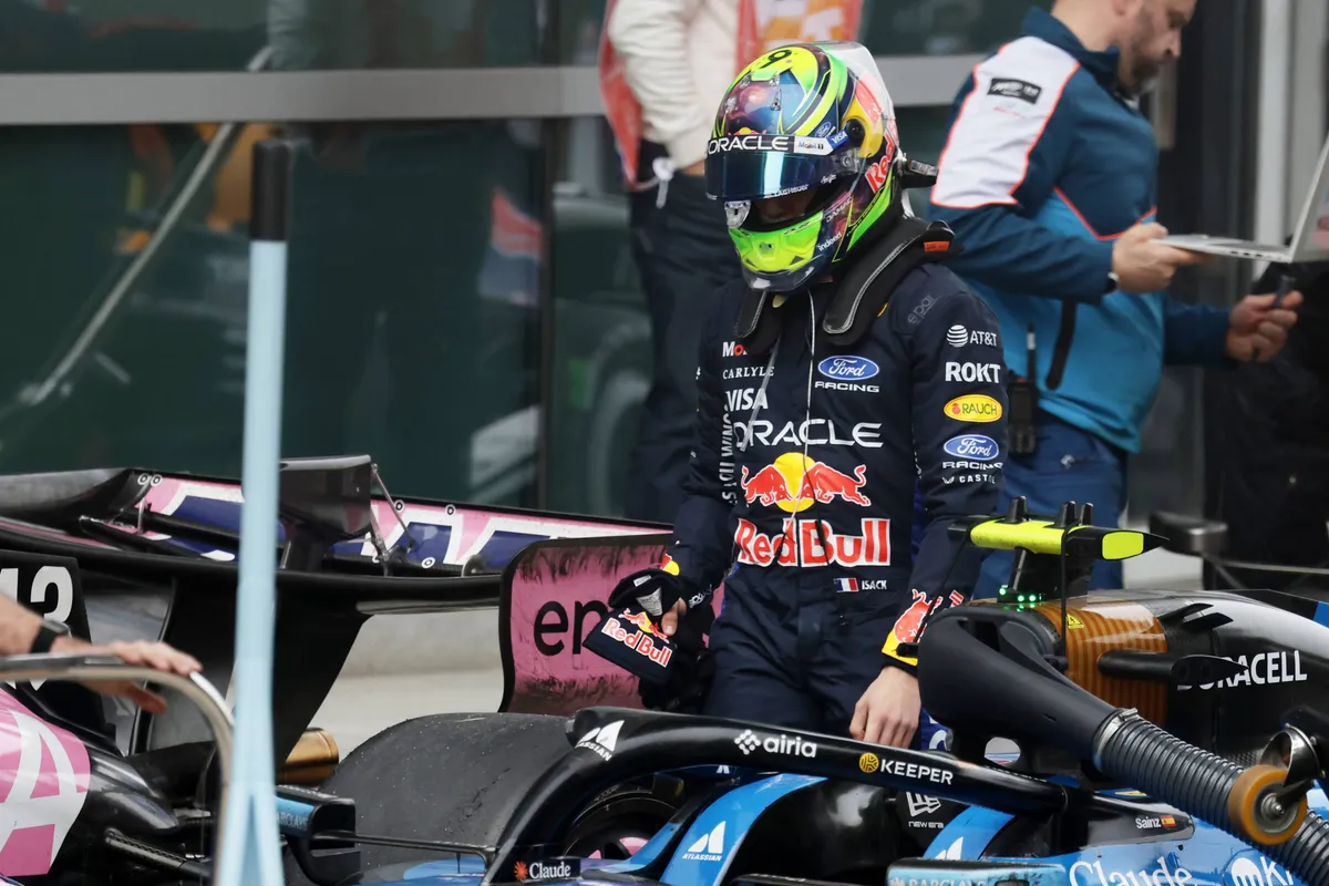 Isack hadjar Red Bull China