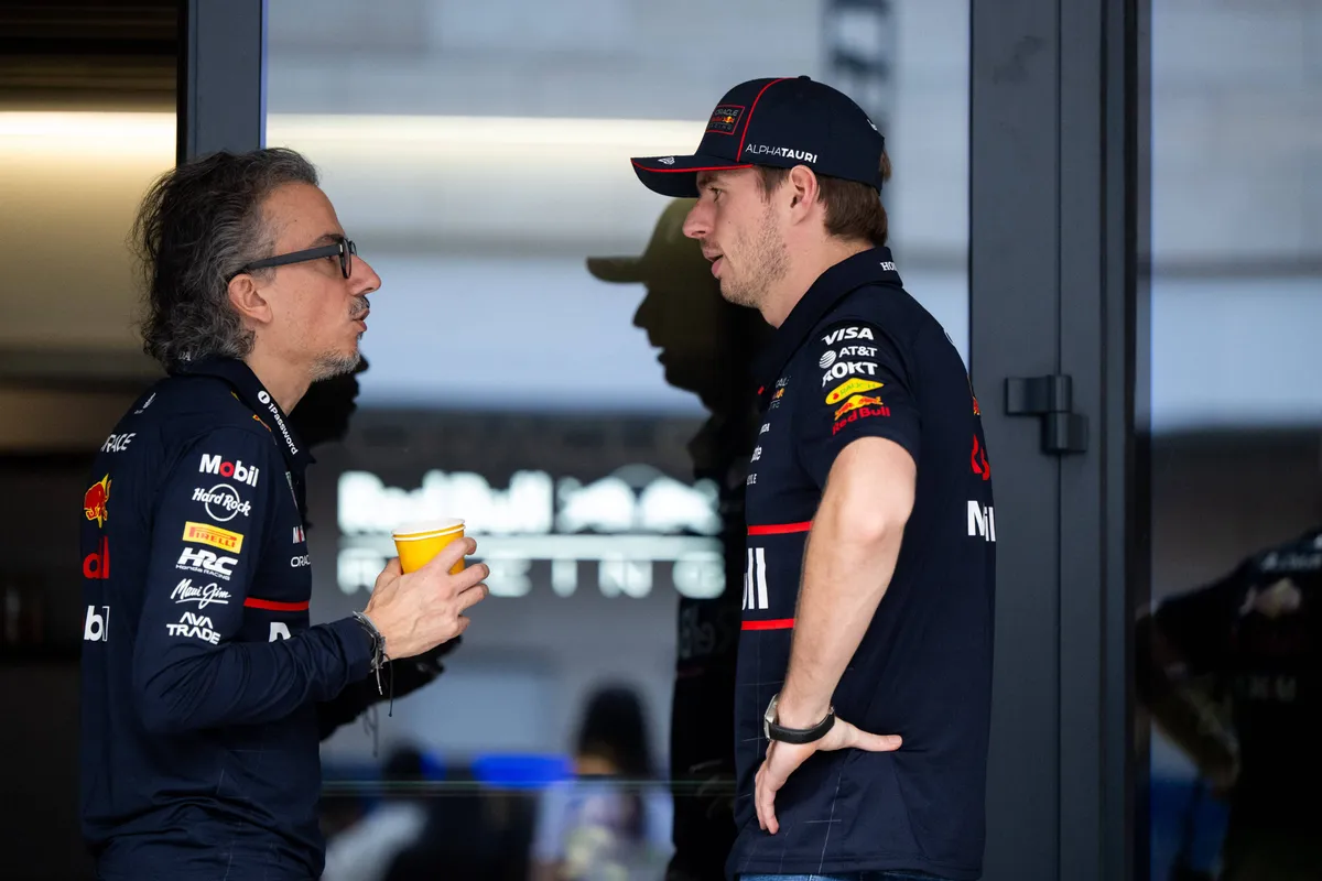 Laurent Mekies Max Verstappen