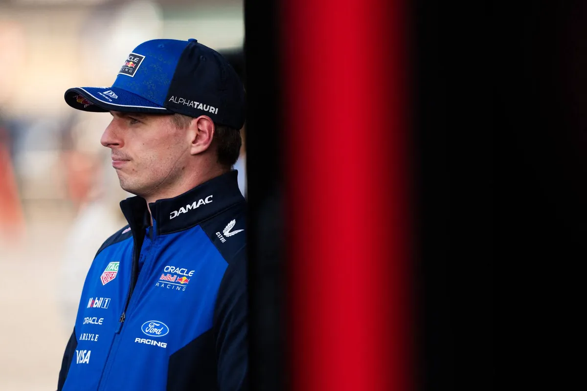 Red Bull-coureur Max Verstappen in China in 2026