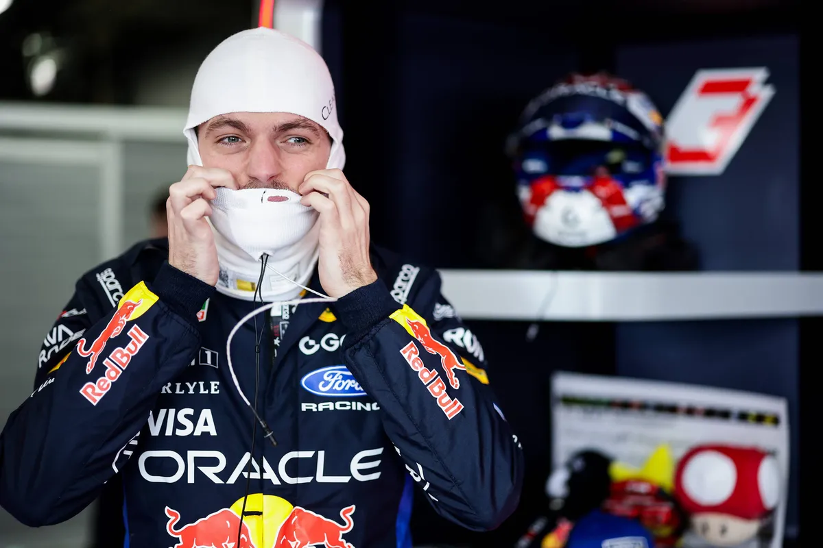Red Bull-coureur Max Verstappen in Japan in 2026