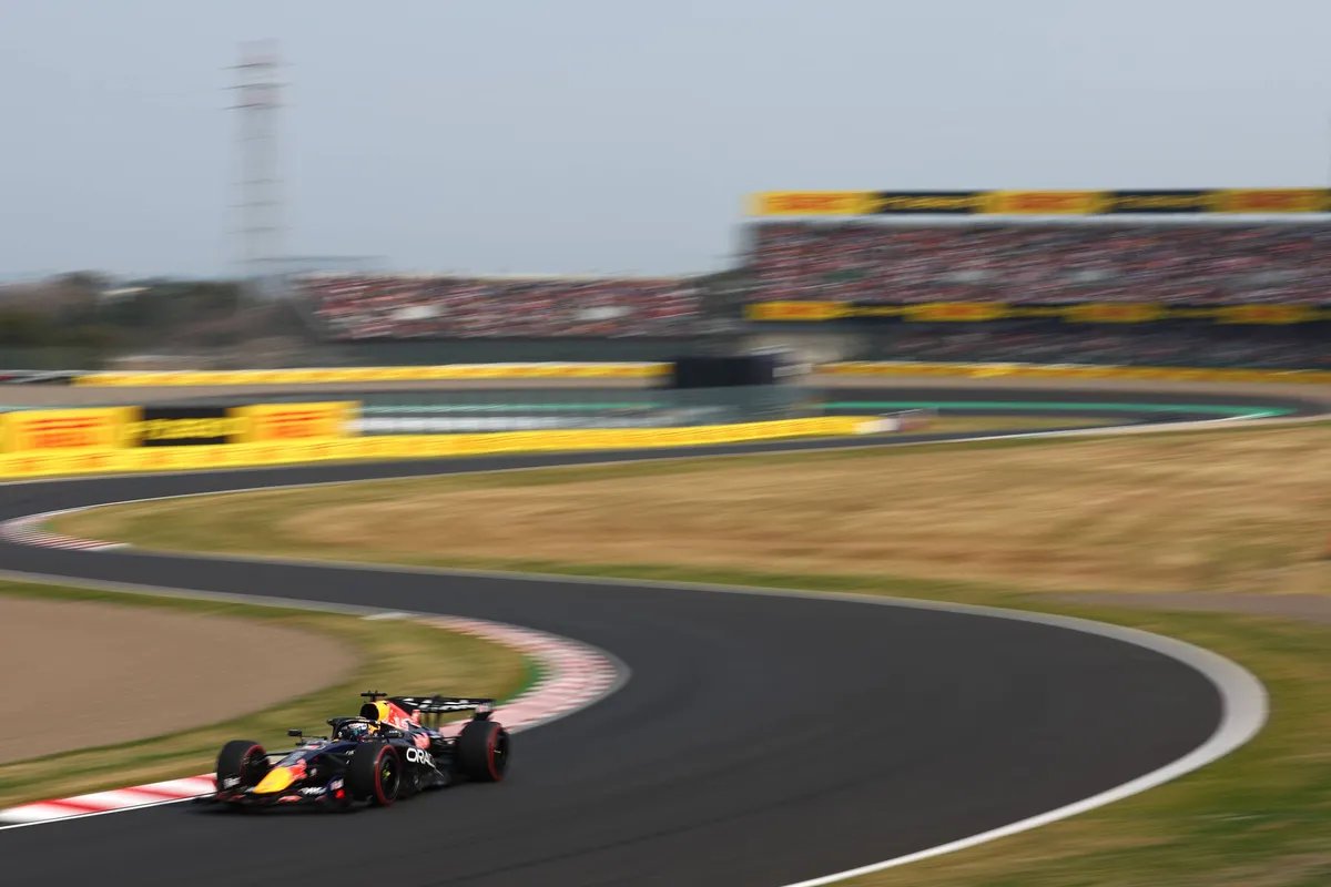 Max Verstappen in Japan in 2026