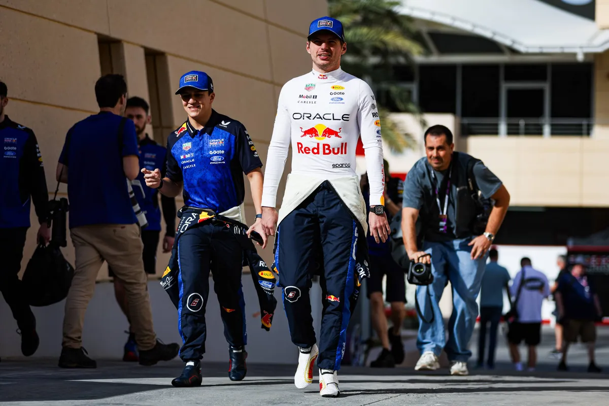 Max Verstappen Isack Hadjar