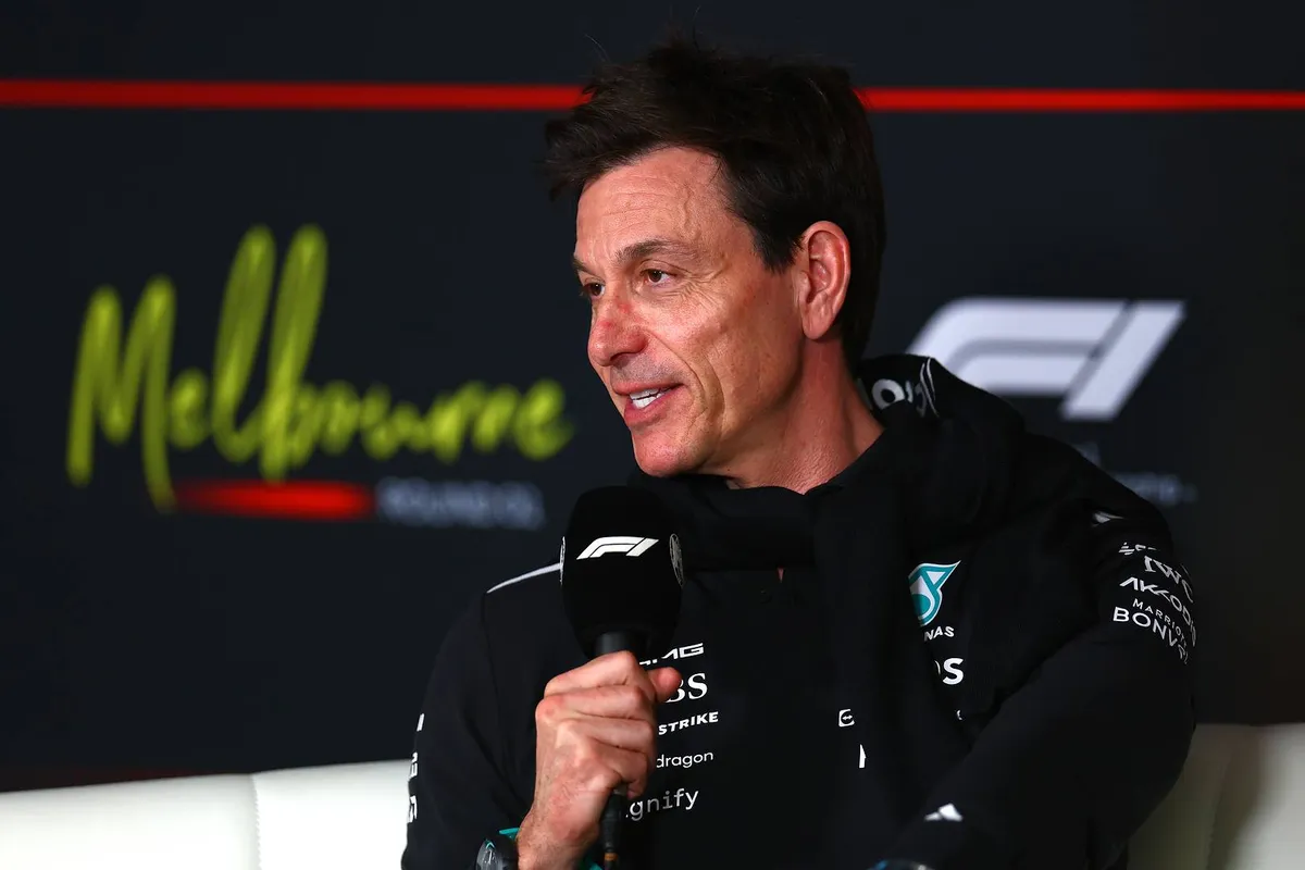 Toto Wolff Mercedes Melbourne