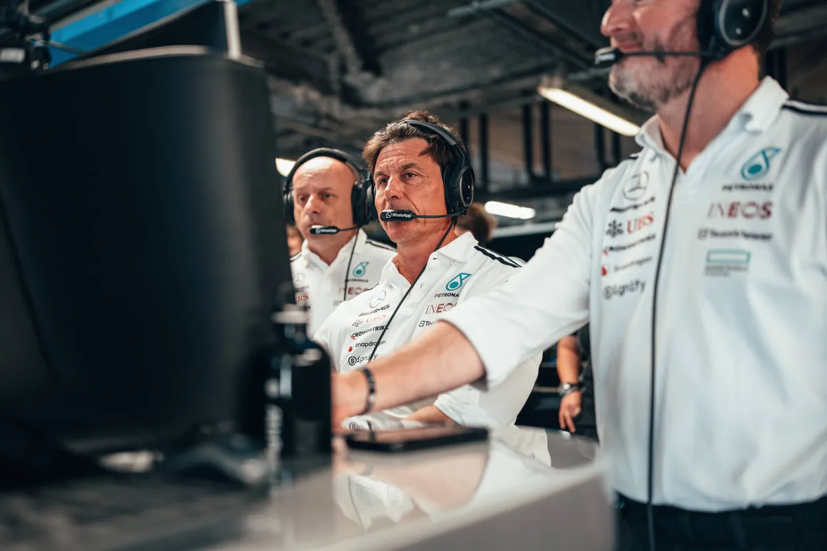 Mercedes-baas Toto Wolff in 2025