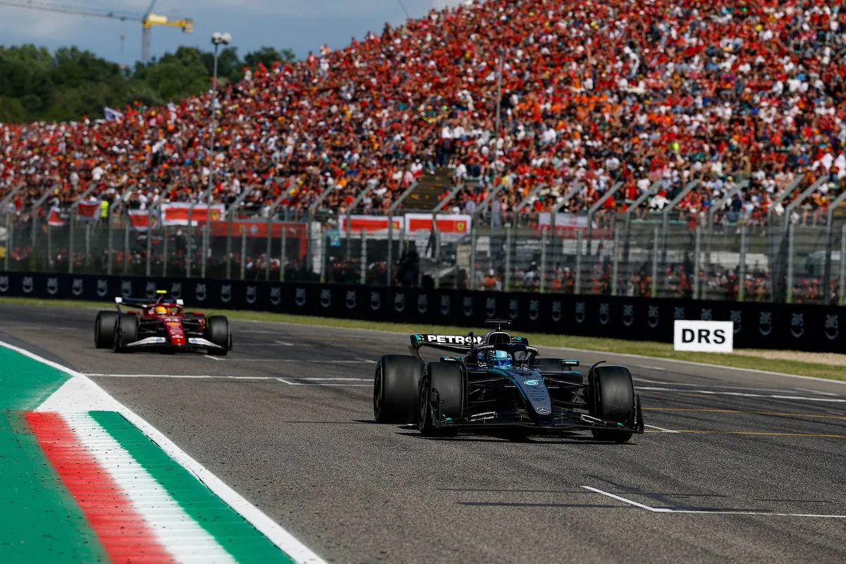 Mercedes Ferrari Imola 2025