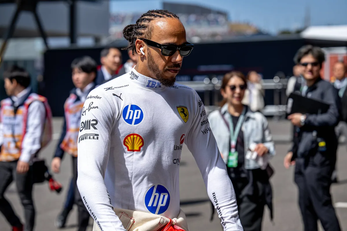 Scuderia Ferrari Lewis Hamilton F1 GP Japan 2026 vrijdag