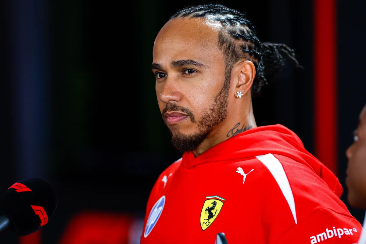 Ferrari-coureur Lewis Hamilton in de F1 in 2026
