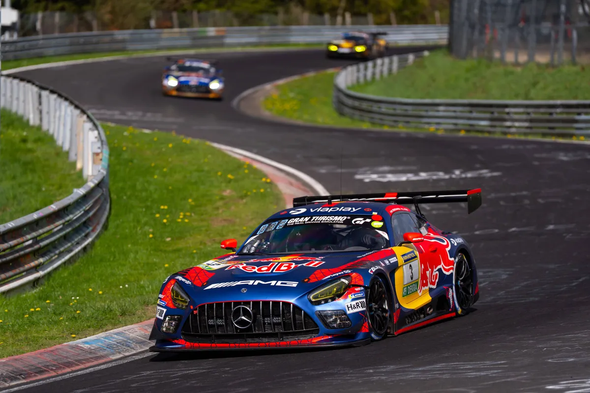 Max Verstappen op de Nürburgring in 2026 tijdens NLS4