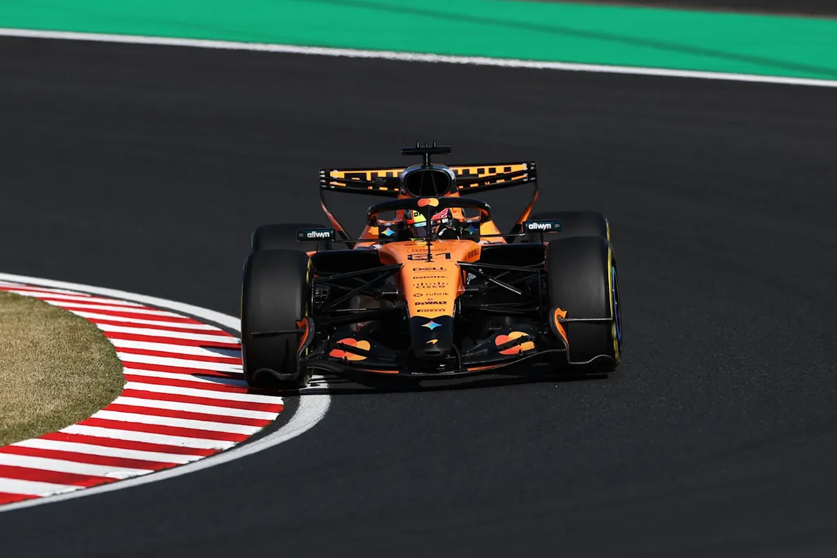 McLaren training Japan