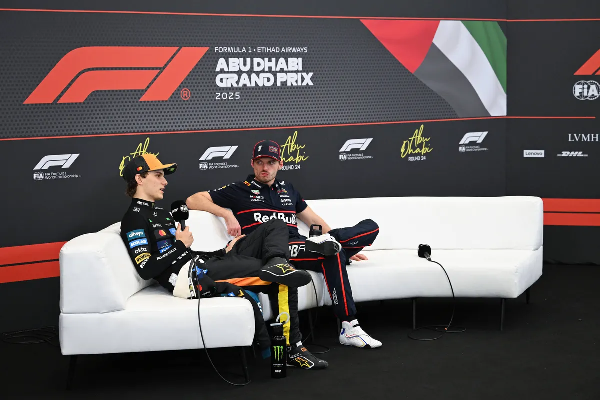 Oscar Piastri Max Verstappen