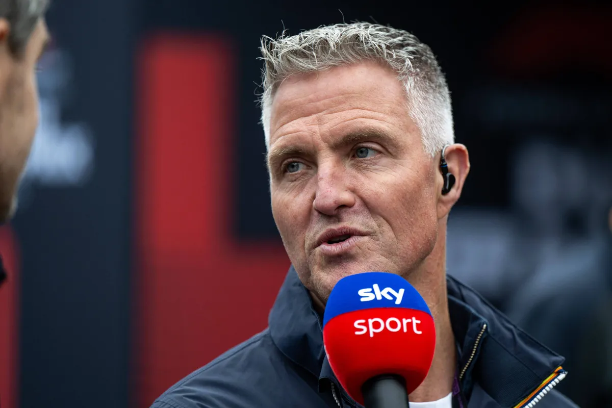 Ralf Schumacher voor Sky Deutschland in 2025