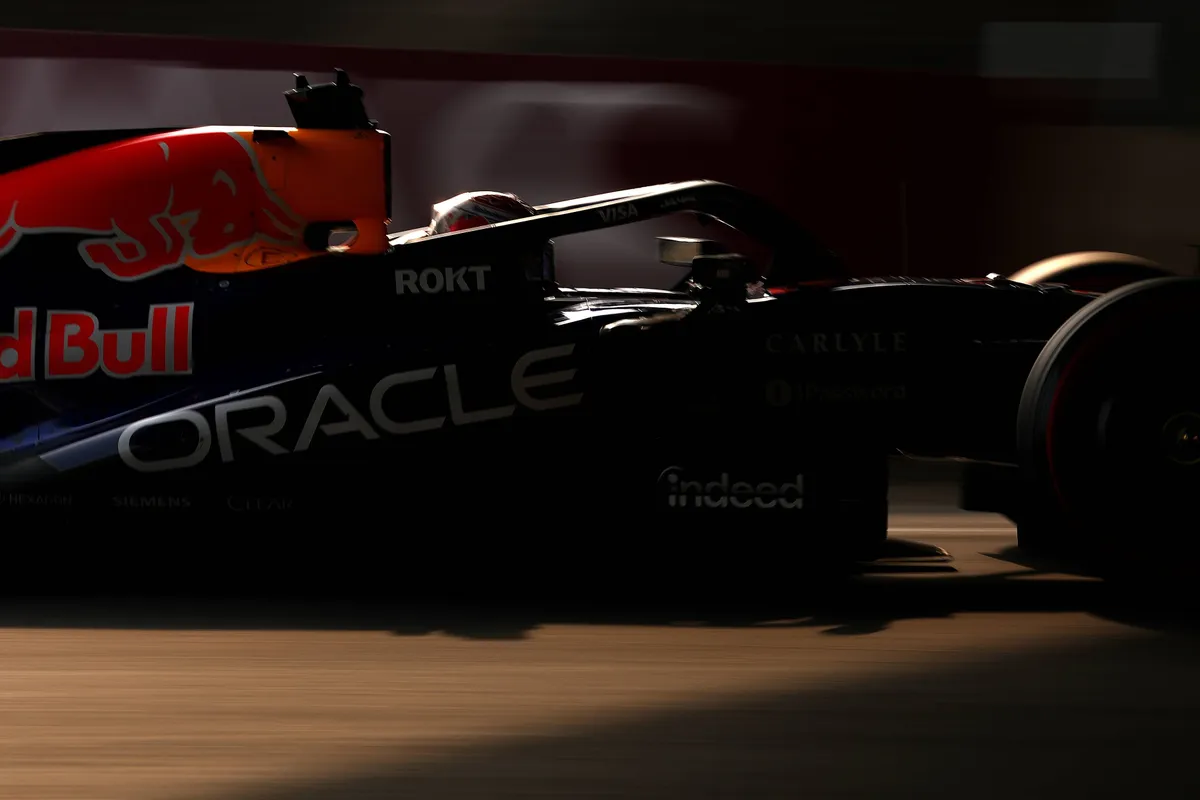 Max Verstappen in de Red Bull Racing RB22 tijdens 2026 F1 GP Japan