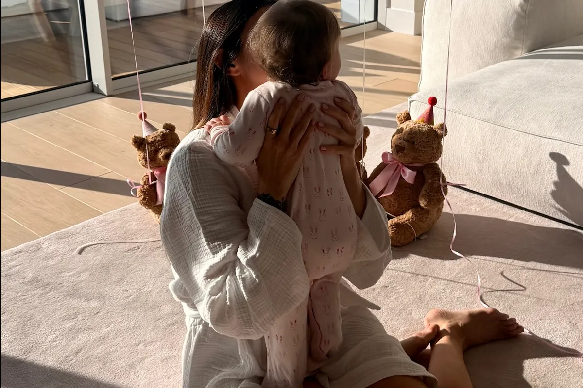 Kelly Piquet en dochter Lily