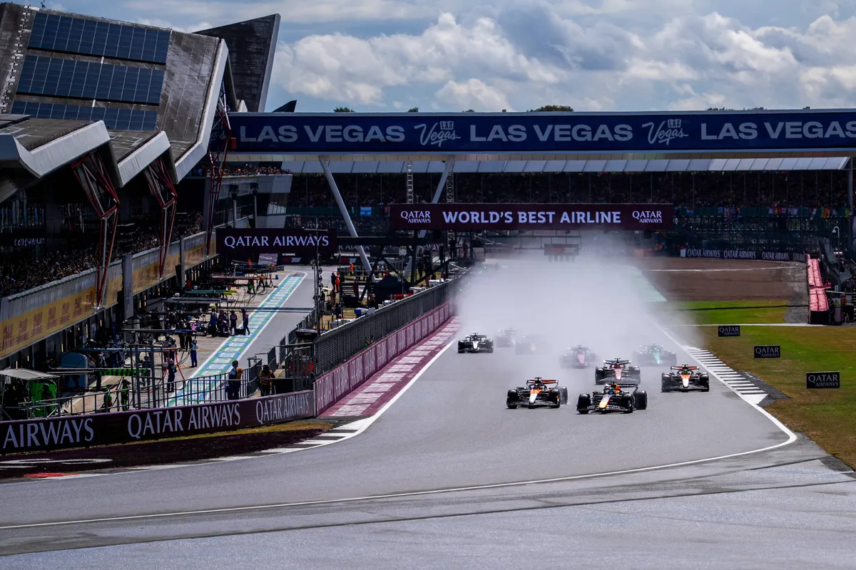 Silverstone start F1 2025