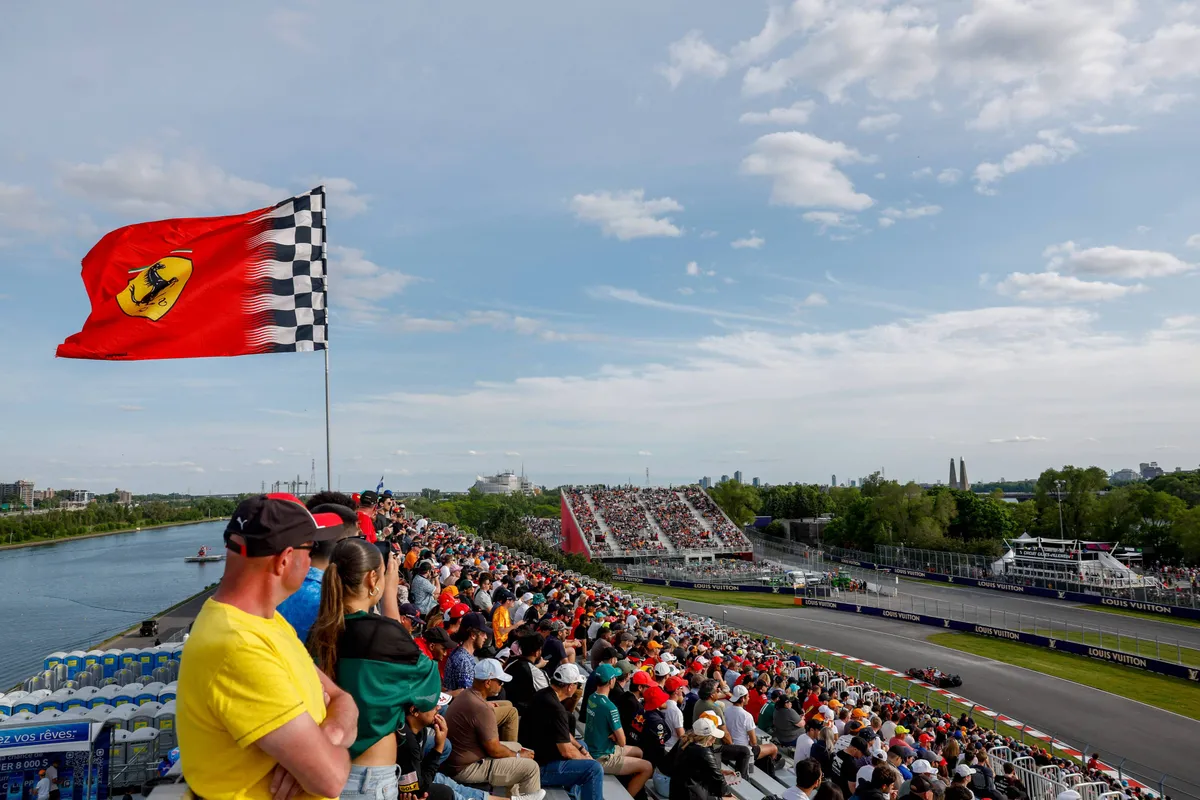 De supporters tijdens de F1 GP Canada in 2025