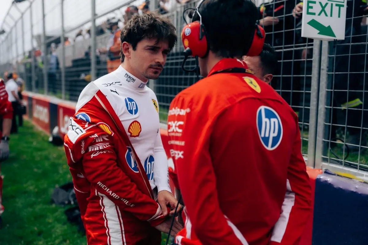 Charles Leclerc vlak voor de F1 Grand Prix van Canada in 2026