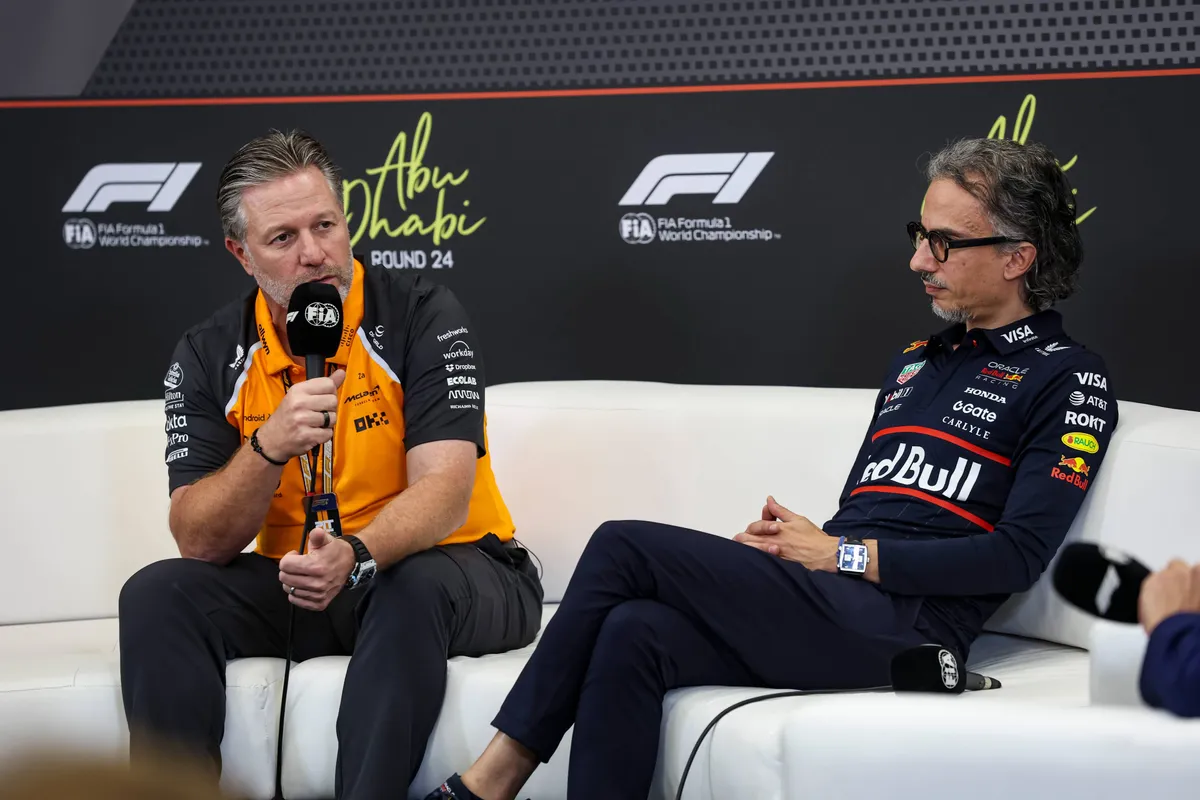 Laurent Mekies Zak Brown