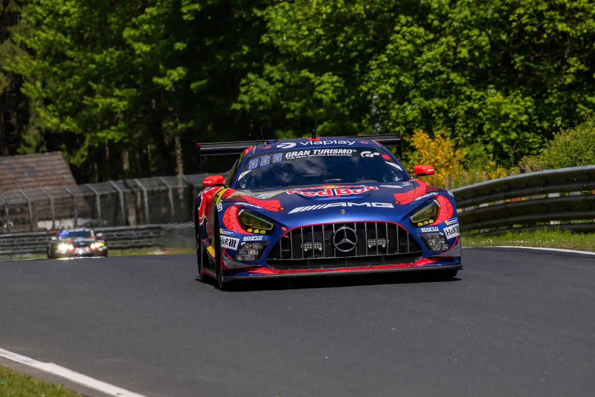 Max Verstappen tijdens TQ3 op de Nürburgring in 2026