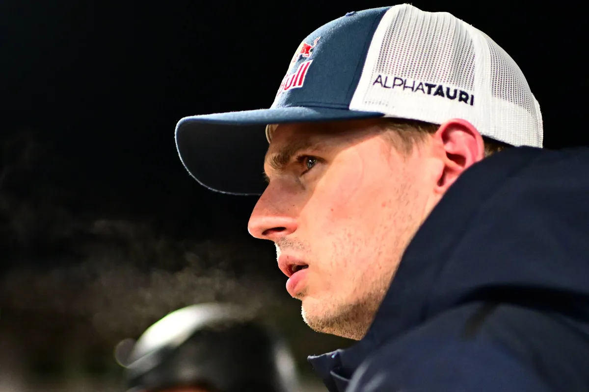 Max Verstappen tijdens de 2026 24 uur van de Nürburgring