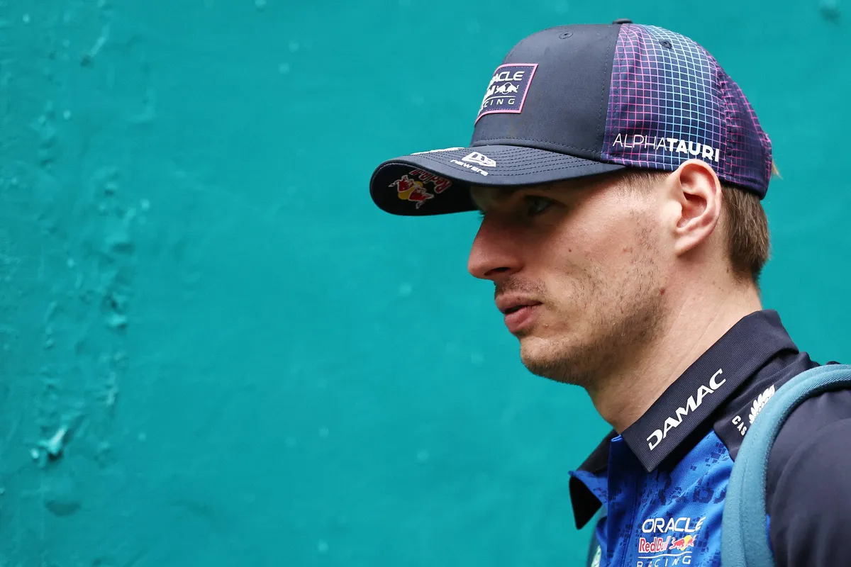 Max Verstappen voorafgaand aan de F1 Grand Prix van Miami in 2026
