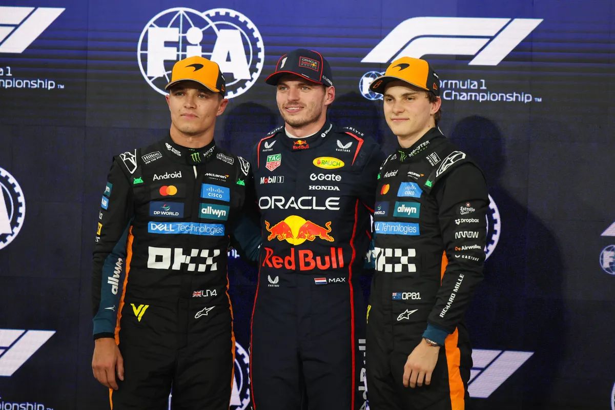 Max Verstappen Lando Norris Oscar Piastri