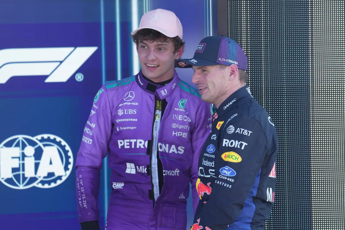 Kimi Antonelli Max Verstappen