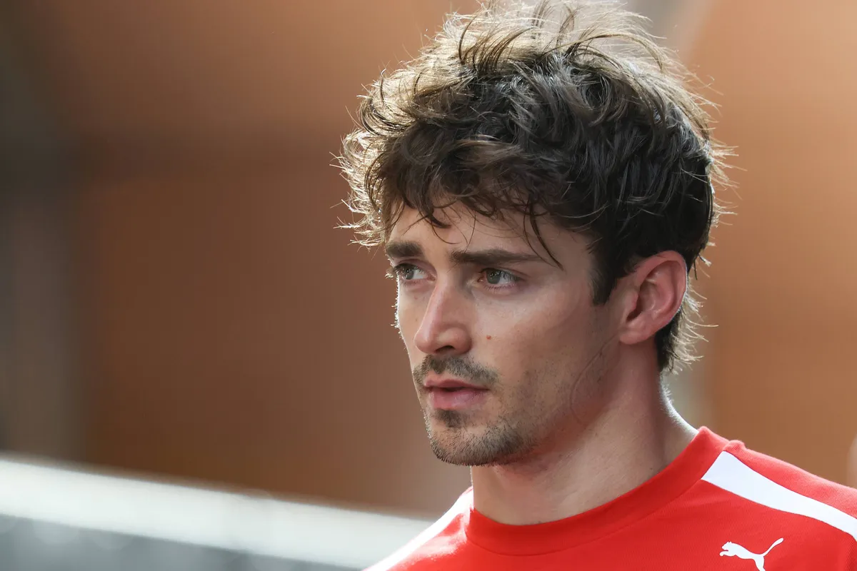 Ferrari-coureur Charles Leclerc is kwaad na de race in Monaco