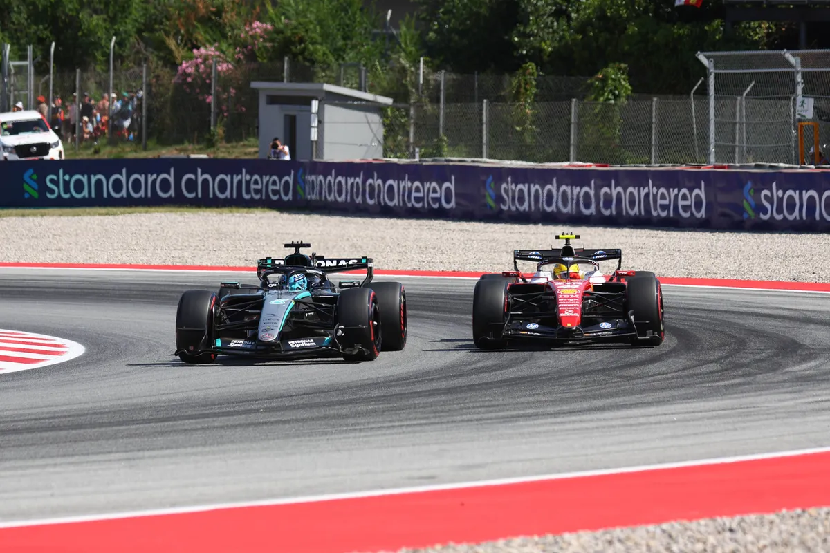 Lewis Hamilton George Russell
