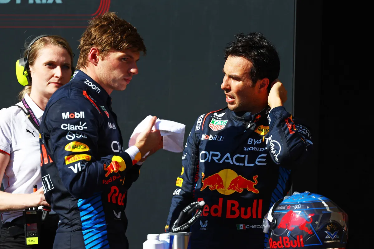 Max Verstappen en Sergio Pérez voor Red Bull Racing in 2024