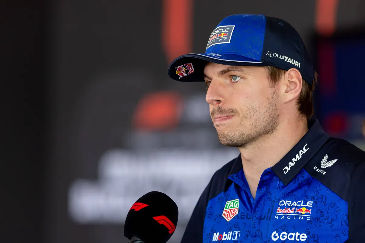 Max Verstappen voor Red Bull in Barcelona