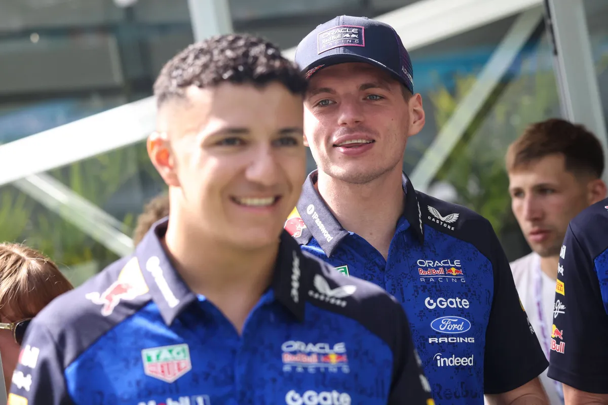 Max Verstappen Isack Hadjar
