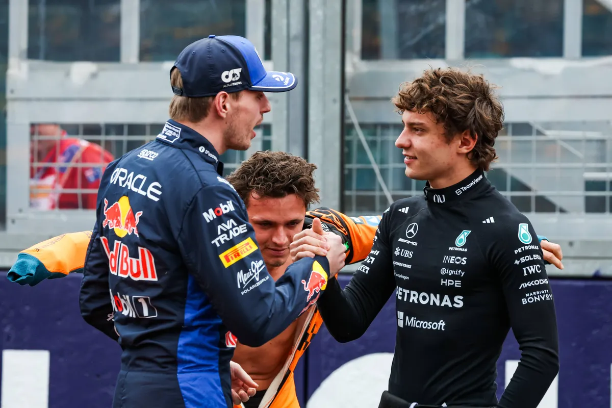 Max Verstappen Kimi ANtonelli