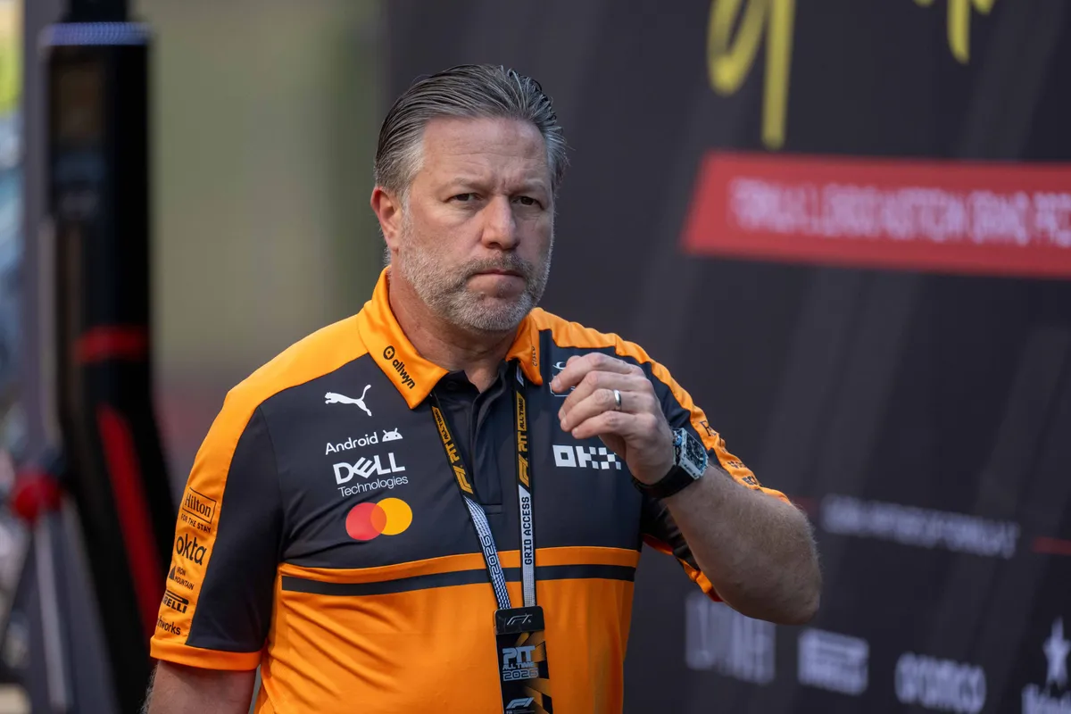 McLaren-CEO Zak Brown in Oostenrijk
