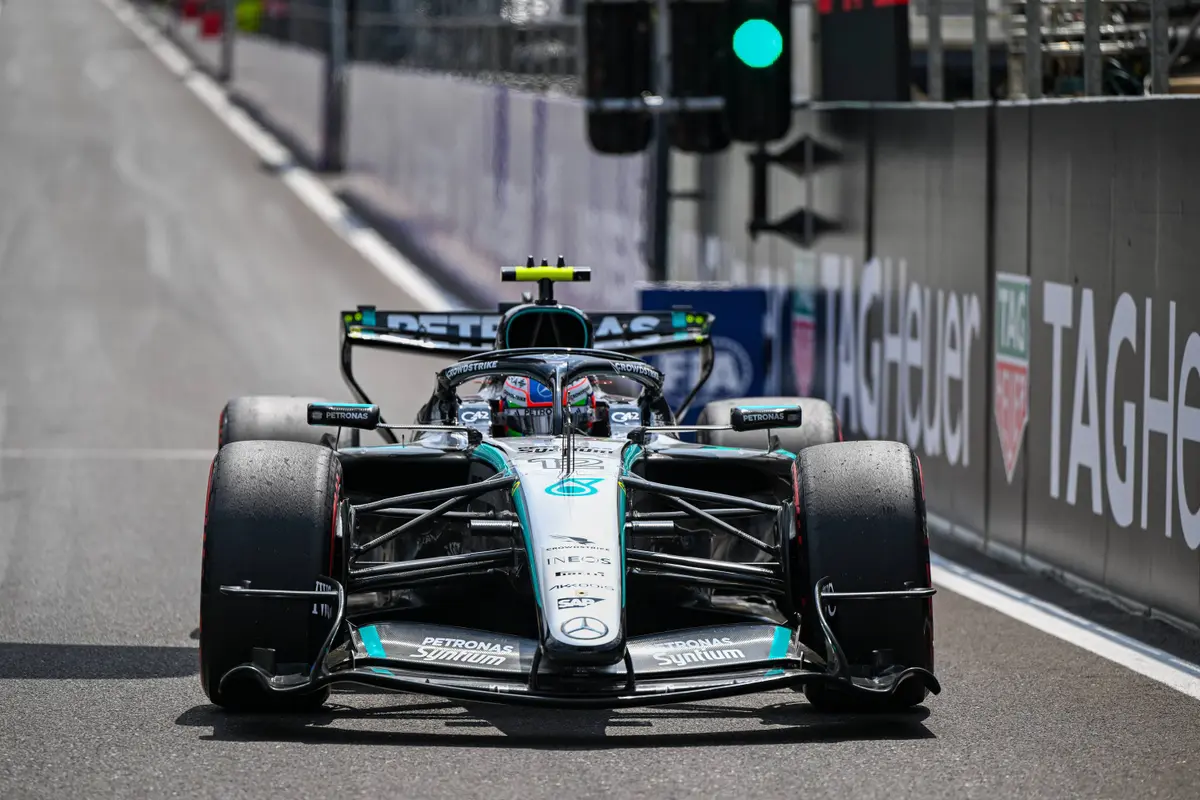 Mercedes-coureur Kimi Antonelli gebruikt een slimme truc in België
